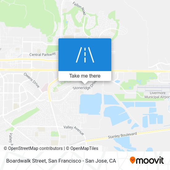 Mapa de Boardwalk Street