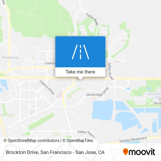 Mapa de Brockton Drive