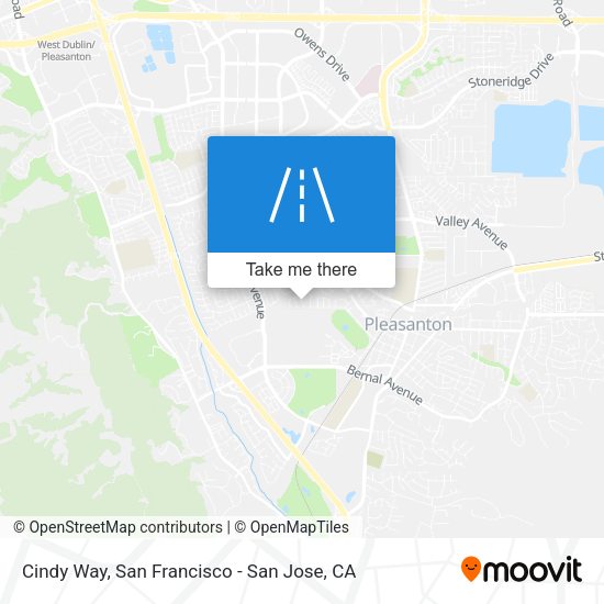 Mapa de Cindy Way