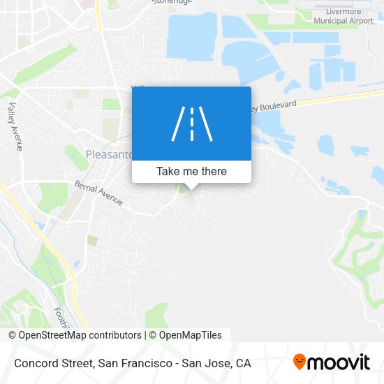 Mapa de Concord Street