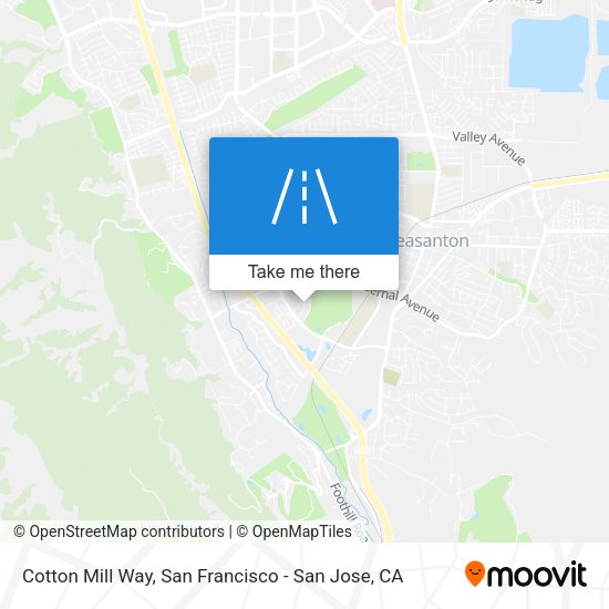 Mapa de Cotton Mill Way