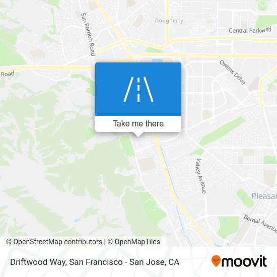 Mapa de Driftwood Way