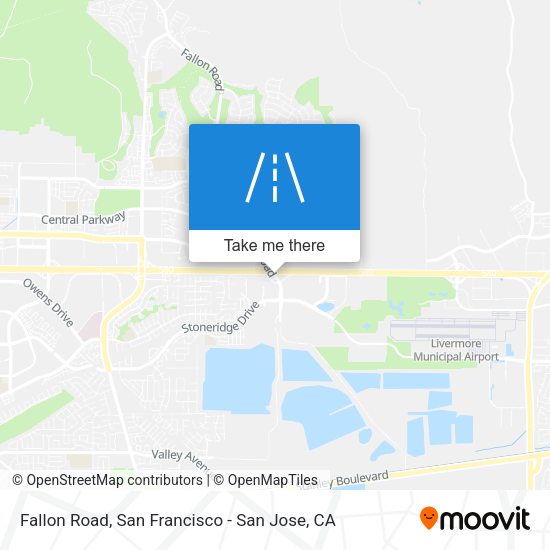 Mapa de Fallon Road