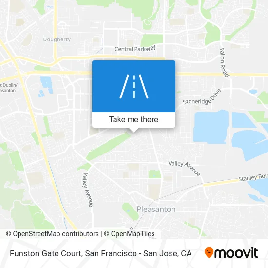 Funston Gate Court map