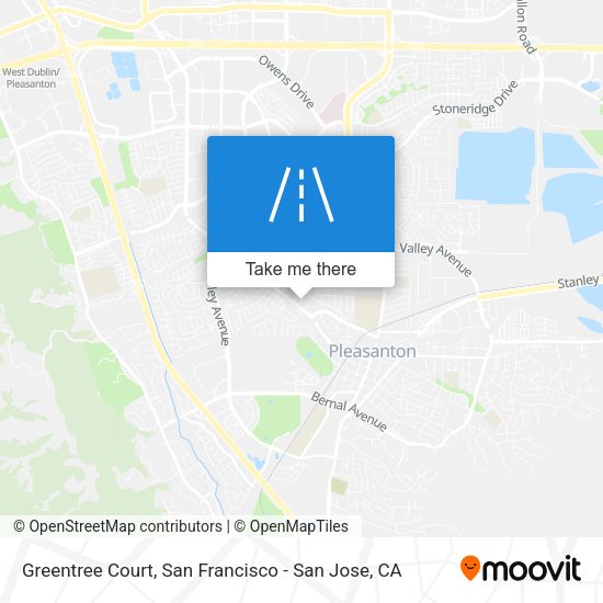 Mapa de Greentree Court
