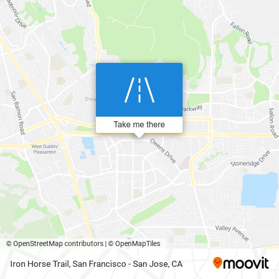 Mapa de Iron Horse Trail