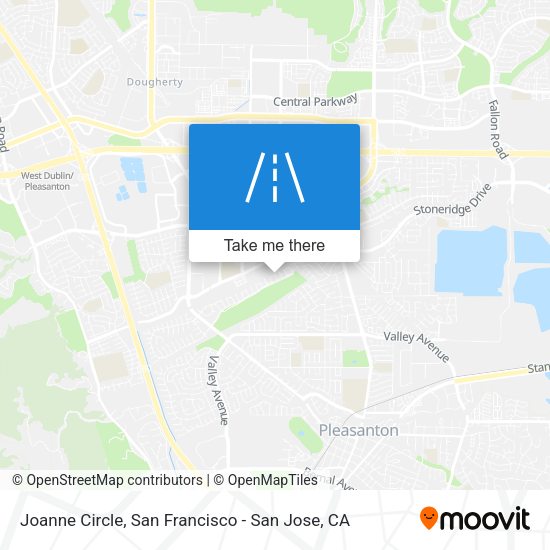 Mapa de Joanne Circle