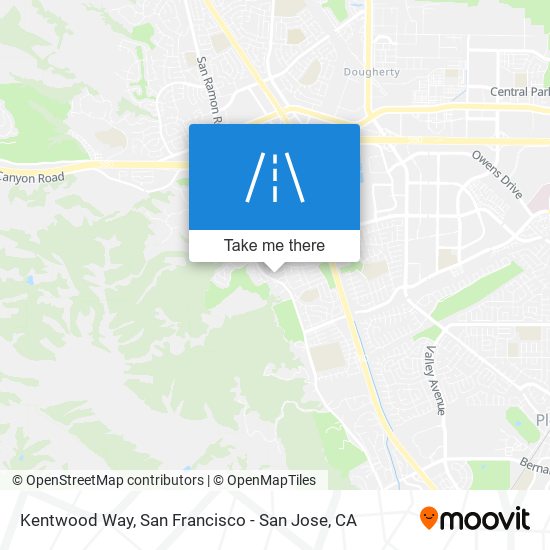 Kentwood Way map