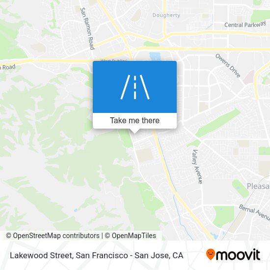 Mapa de Lakewood Street