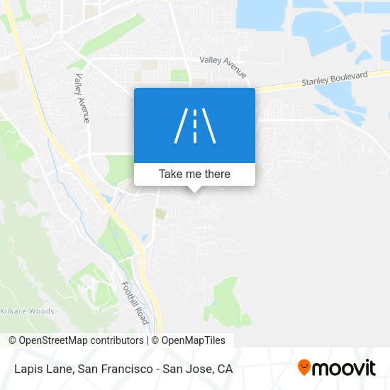 Mapa de Lapis Lane