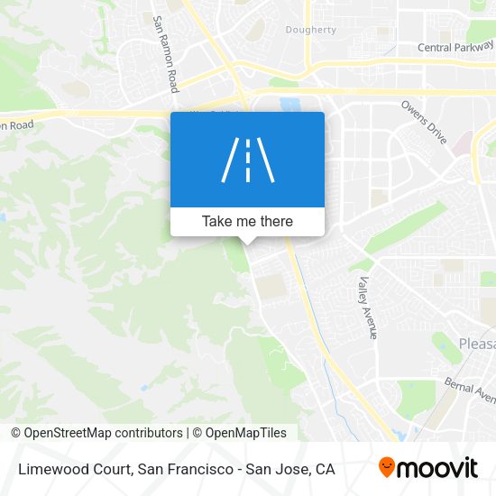 Mapa de Limewood Court