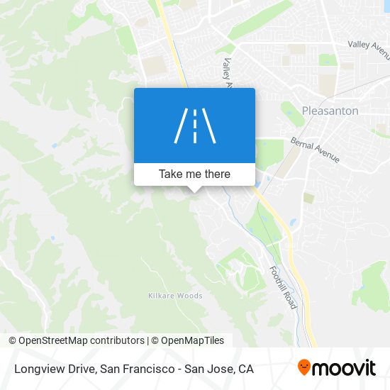 Mapa de Longview Drive