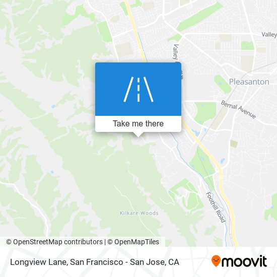 Longview Lane map