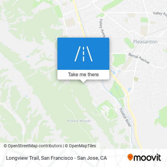 Mapa de Longview Trail