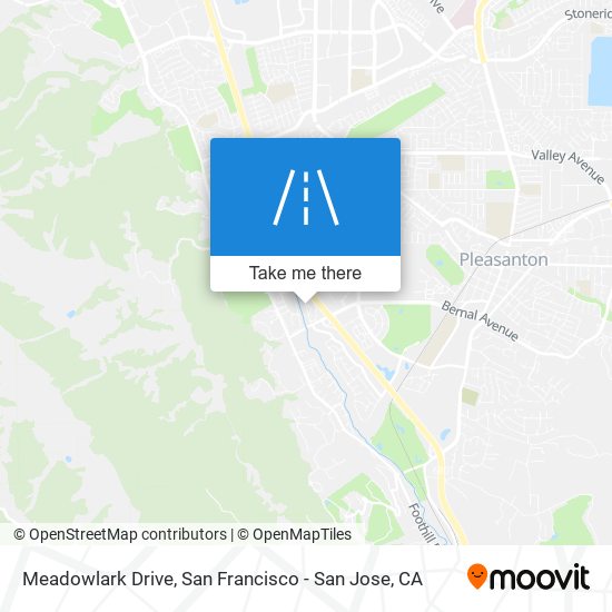 Meadowlark Drive map