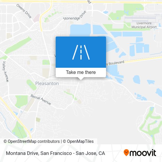 Mapa de Montana Drive