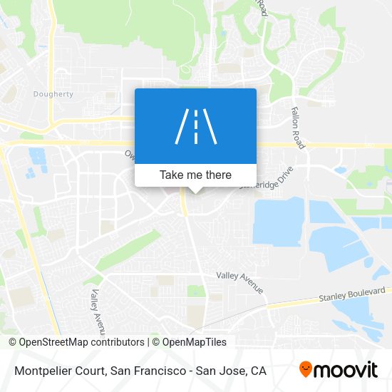 Montpelier Court map