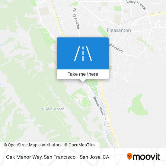 Mapa de Oak Manor Way