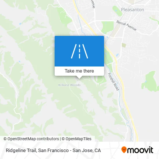 Ridgeline Trail map