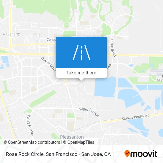 Mapa de Rose Rock Circle