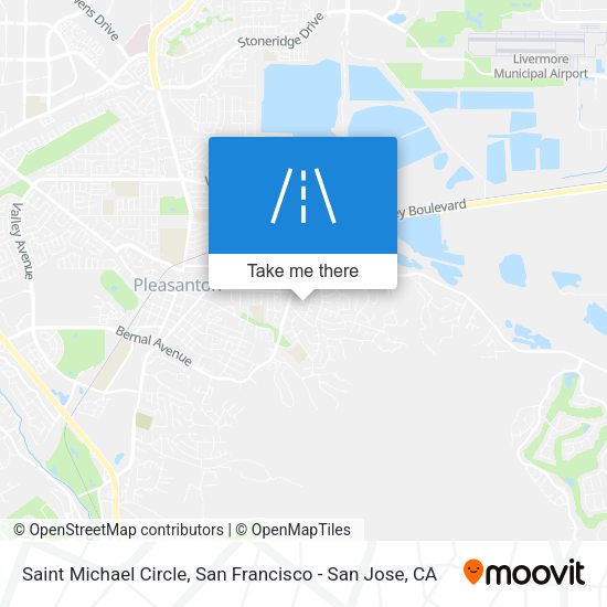 Saint Michael Circle map