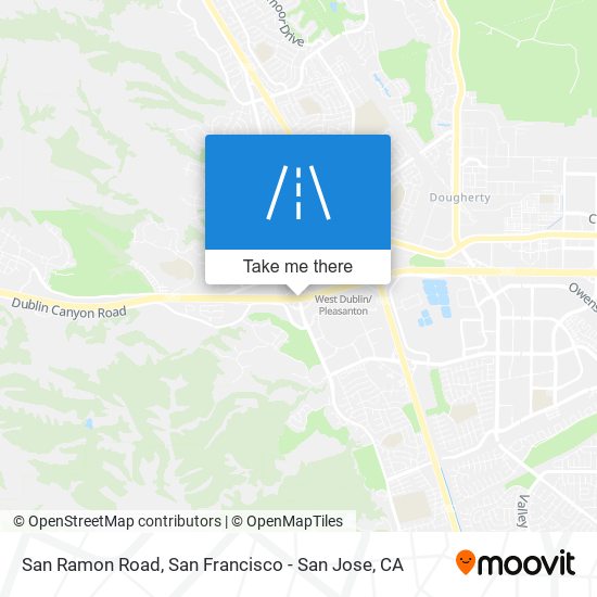 San Ramon Road map