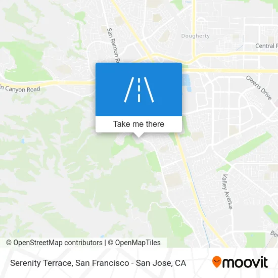 Serenity Terrace map