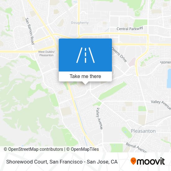 Mapa de Shorewood Court