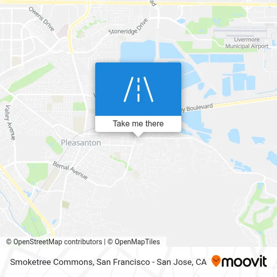 Smoketree Commons map