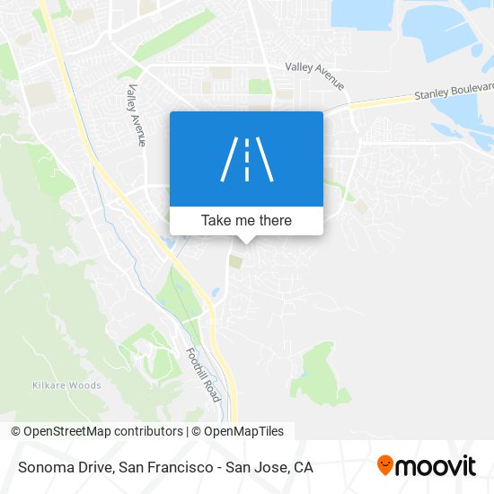 Mapa de Sonoma Drive