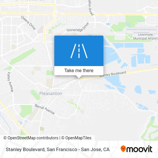 Mapa de Stanley Boulevard