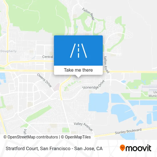 Stratford Court map