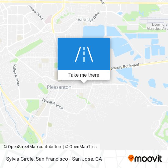 Sylvia Circle map