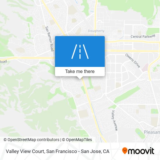 Valley View Court map