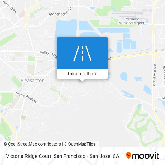 Mapa de Victoria Ridge Court