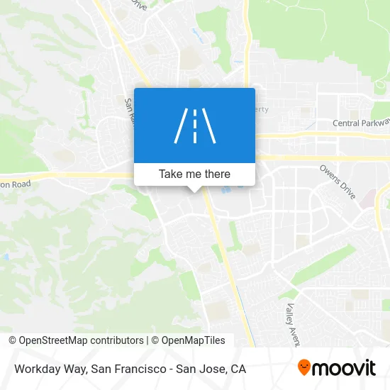 Workday Way map