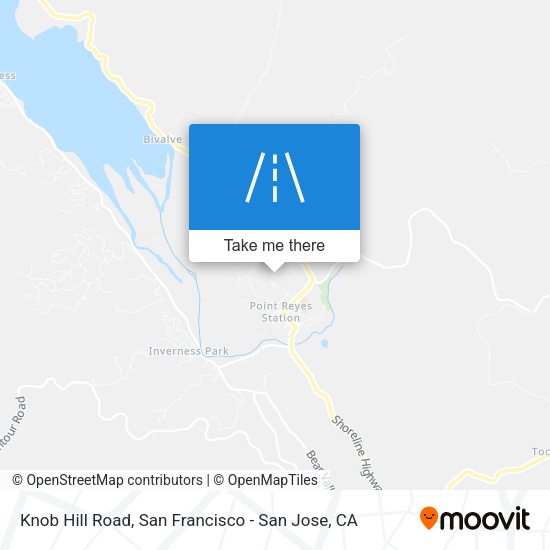 Mapa de Knob Hill Road