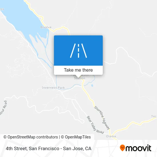 4th Street map