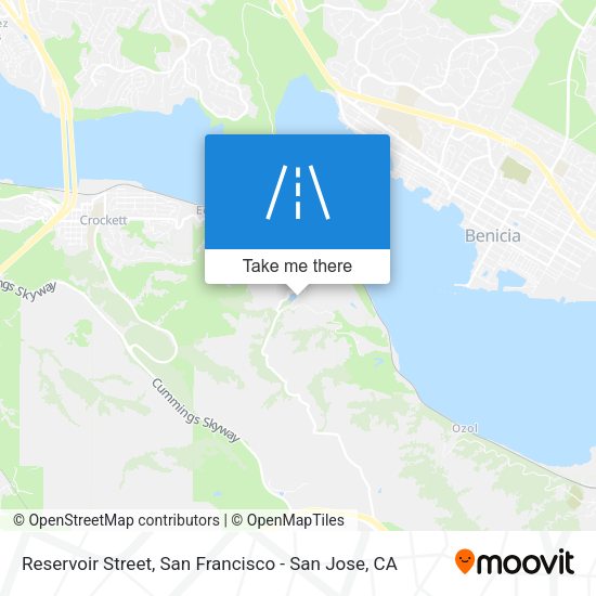Mapa de Reservoir Street