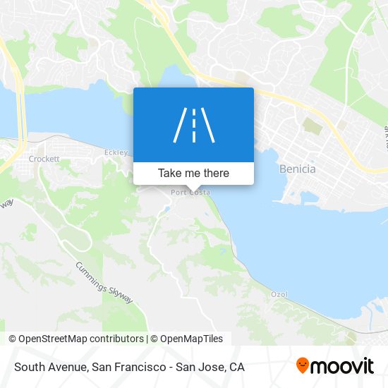 Mapa de South Avenue
