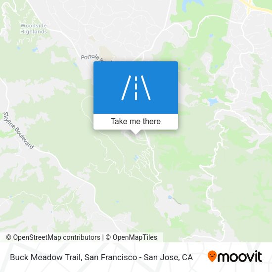 Mapa de Buck Meadow Trail