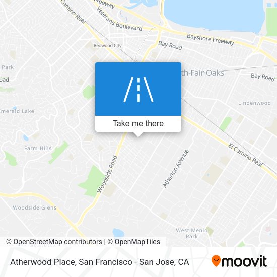 Mapa de Atherwood Place