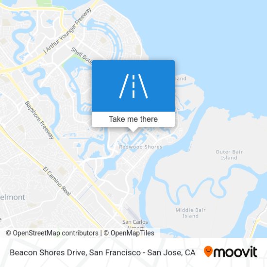 Mapa de Beacon Shores Drive