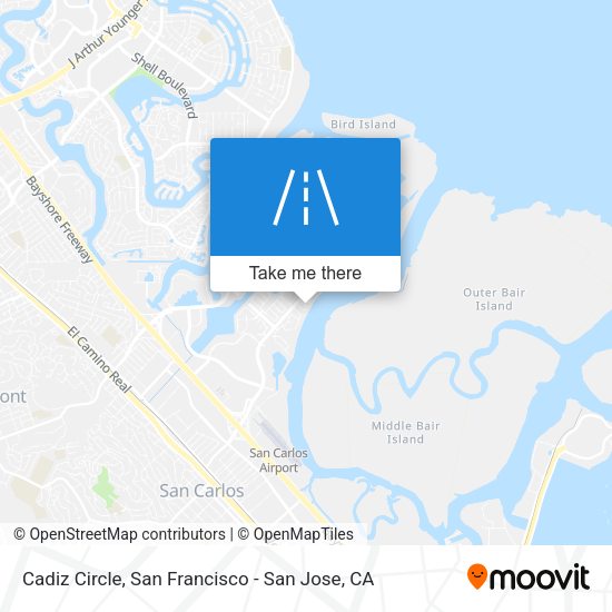 Mapa de Cadiz Circle