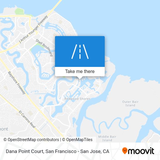 Mapa de Dana Point Court