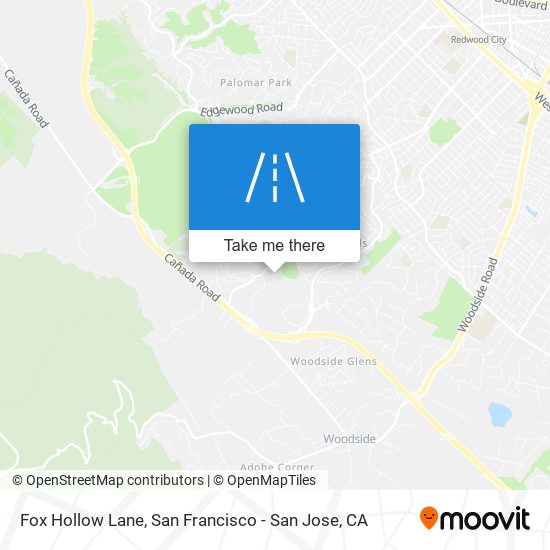 Fox Hollow Lane map