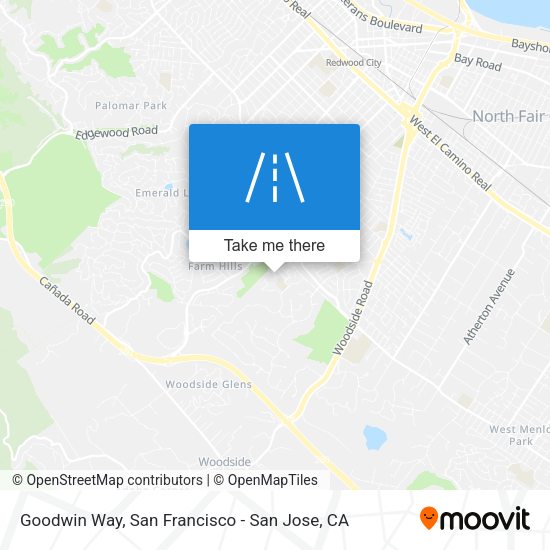 Mapa de Goodwin Way