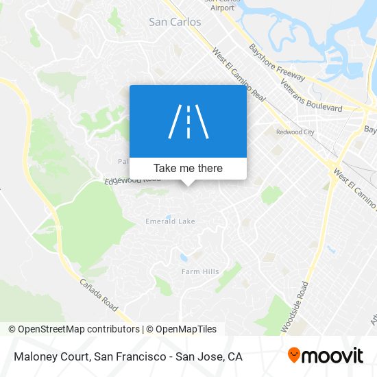 Maloney Court map