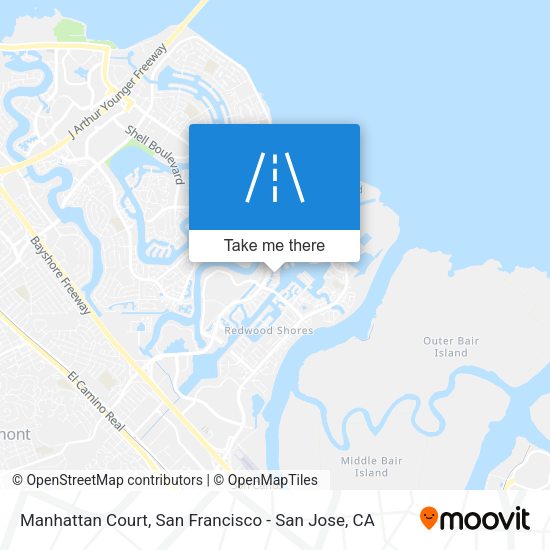 Mapa de Manhattan Court