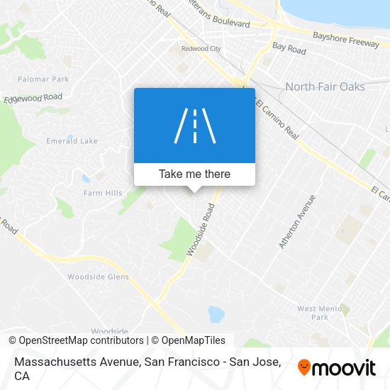 Mapa de Massachusetts Avenue